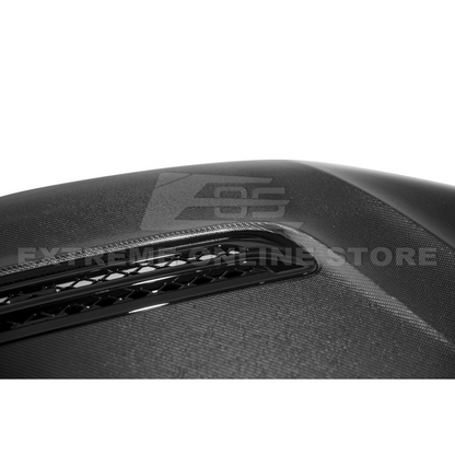2022-Up Honda Civic Type-R Package Carbon Fiber Front Vented hood image 15