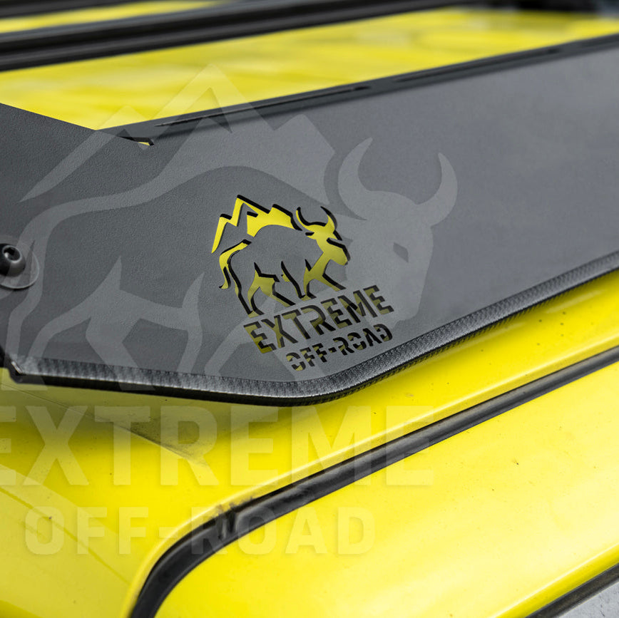 2018-Up Jeep Wrangler JL Carbon Steel Black Top Roof Cargo Rack image 60