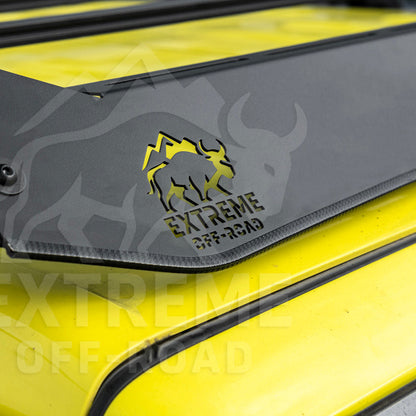 2018-Up Jeep Wrangler JL Carbon Steel Black Top Roof Cargo Rack image 60
