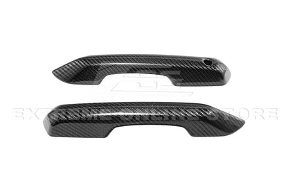 2024-Up Ford Mustang DRY CARBON FIBER Door Handle Cover image 11