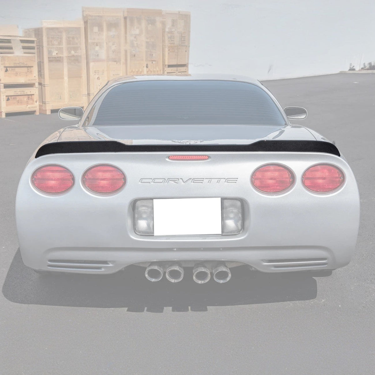 Corvette C5 ZR1 Extended Rear Trunk Spoiler image 31