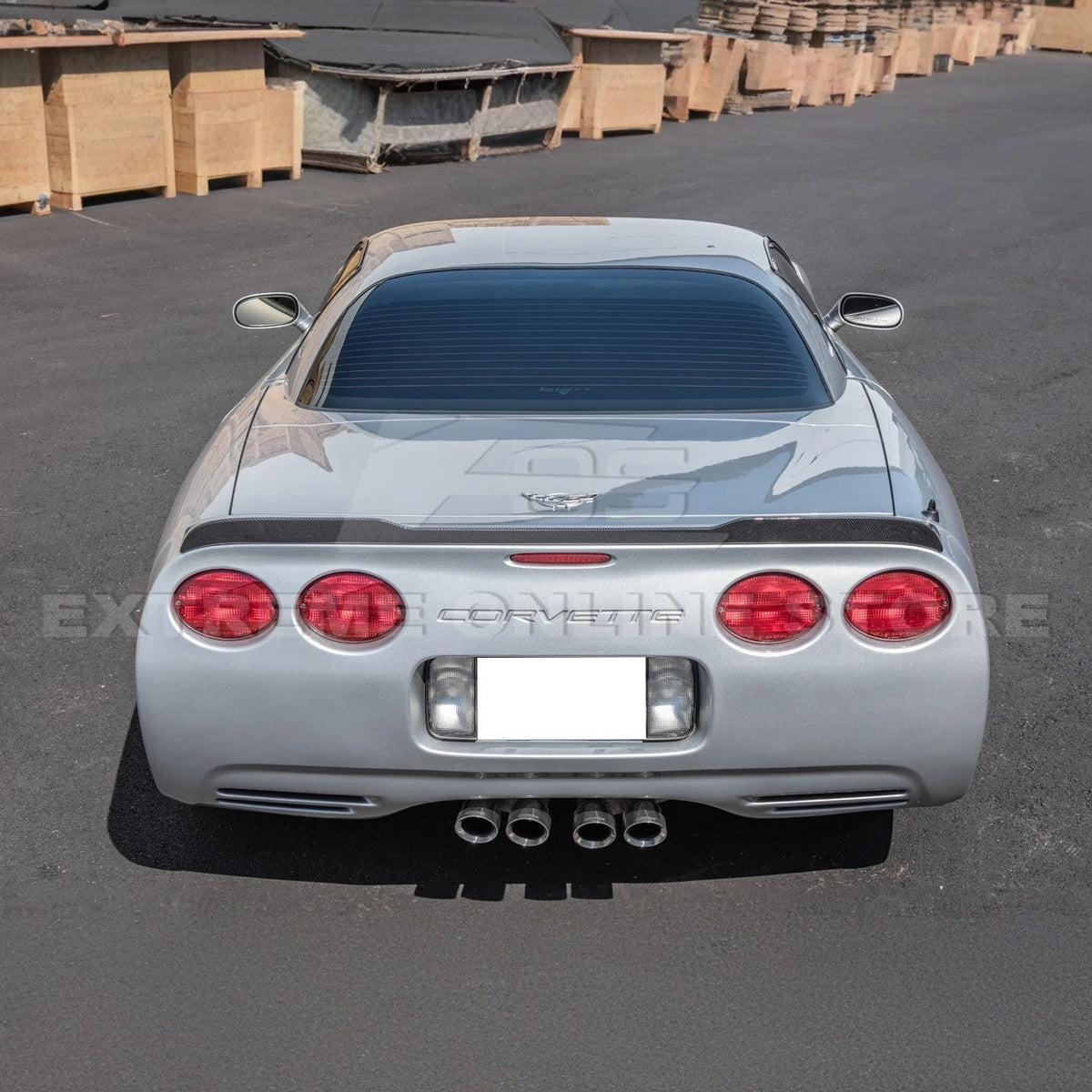 Corvette C5 ZR1 Extended Rear Trunk Spoiler image 33