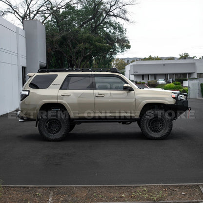2010-24 Toyota 4Runner V2 Carbon Steel Black Top Roof Rack Cargo Carrier image 18