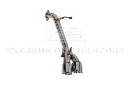 2018-2024 Toyota Camry SE Muffler Delete Single Exit Axle Back Dual Tips Exhaust image 7