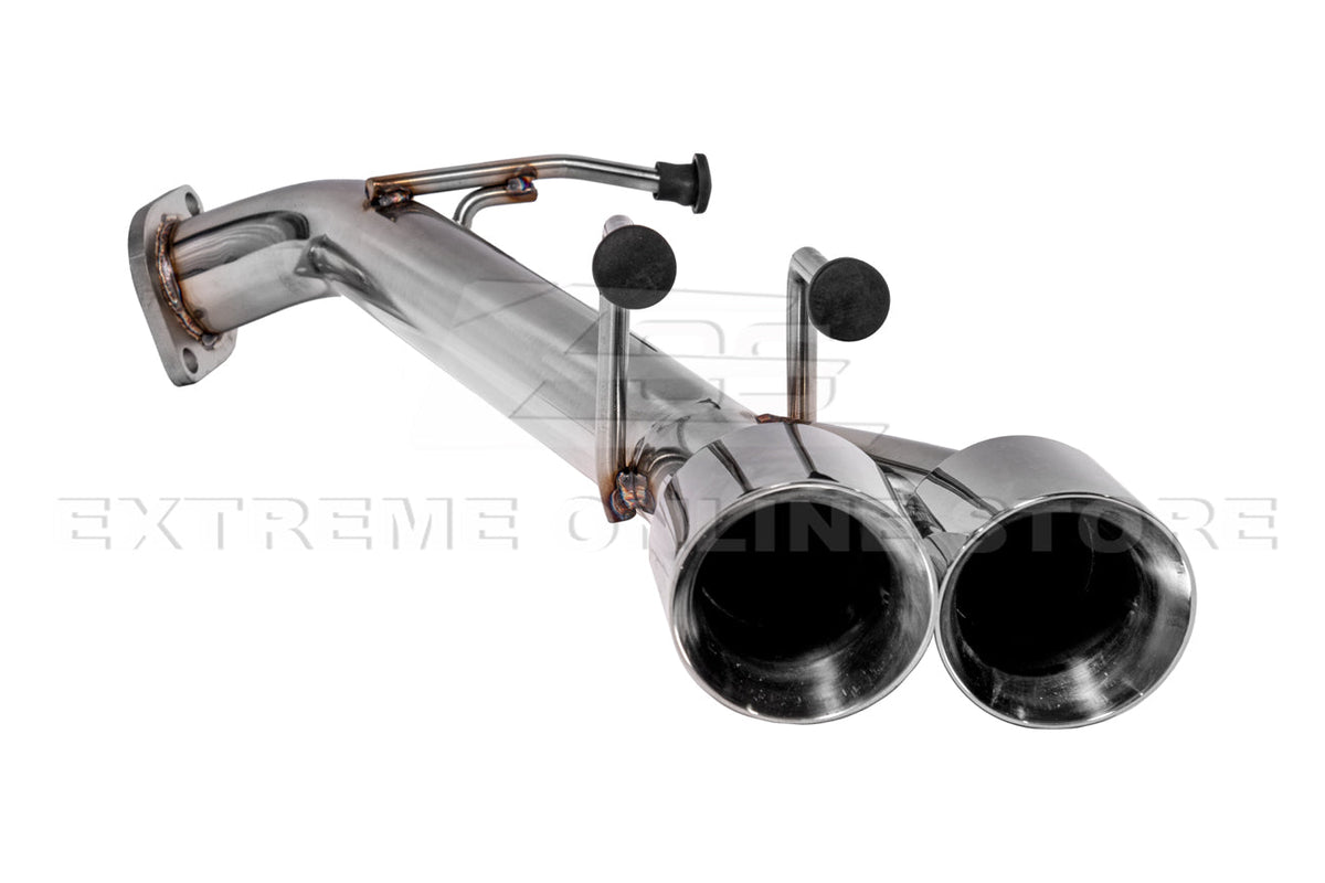 2018-2024 Toyota Camry SE Muffler Delete Single Exit Axle Back Dual Tips Exhaust image 8