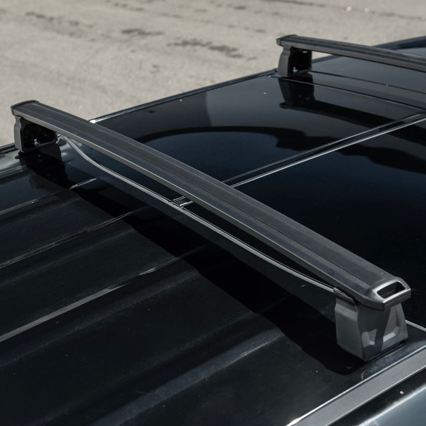 2022-Up GMC Hummer EV | Aluminum Roof Mounted Cargo & Luggage Cross Rail Rack image 16