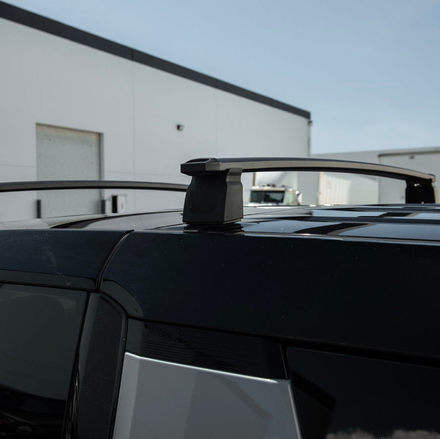 2022-Up GMC Hummer EV | Aluminum Roof Mounted Cargo & Luggage Cross Rail Rack image 17