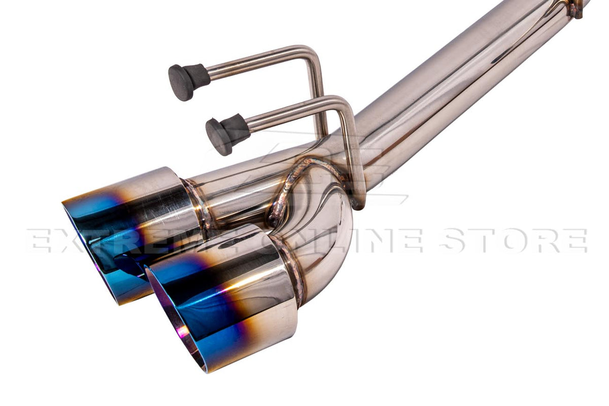 2018-2024 Toyota Camry SE Muffler Delete Single Exit Axle Back Dual Tips Exhaust image 10
