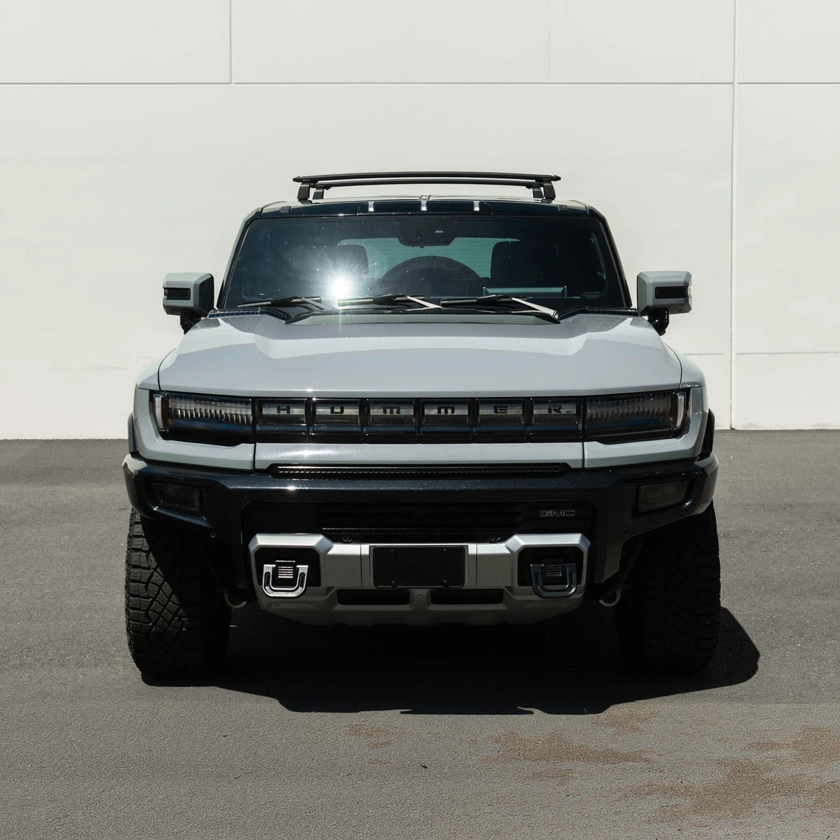 2022-Up GMC Hummer EV | Aluminum Roof Mounted Cargo & Luggage Cross Rail Rack image 11