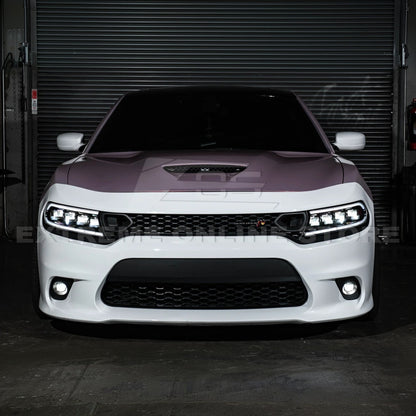 2015-23 Charger EOS Performance LED DRL Sequential Signal Projector Headlights image 7