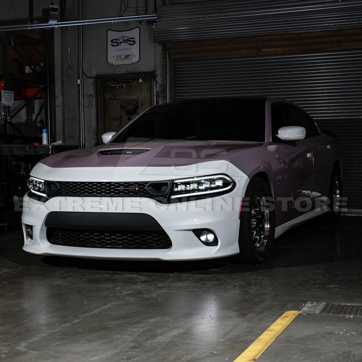 2015-23 Charger EOS Performance LED DRL Sequential Signal Projector Headlights image 6