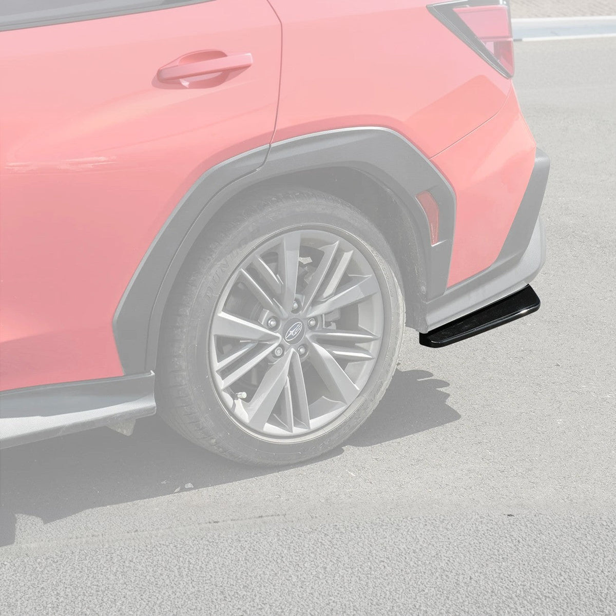 2022-Up Subaru WRX Performance Rear Bumper Apron Lip Splitter image 15