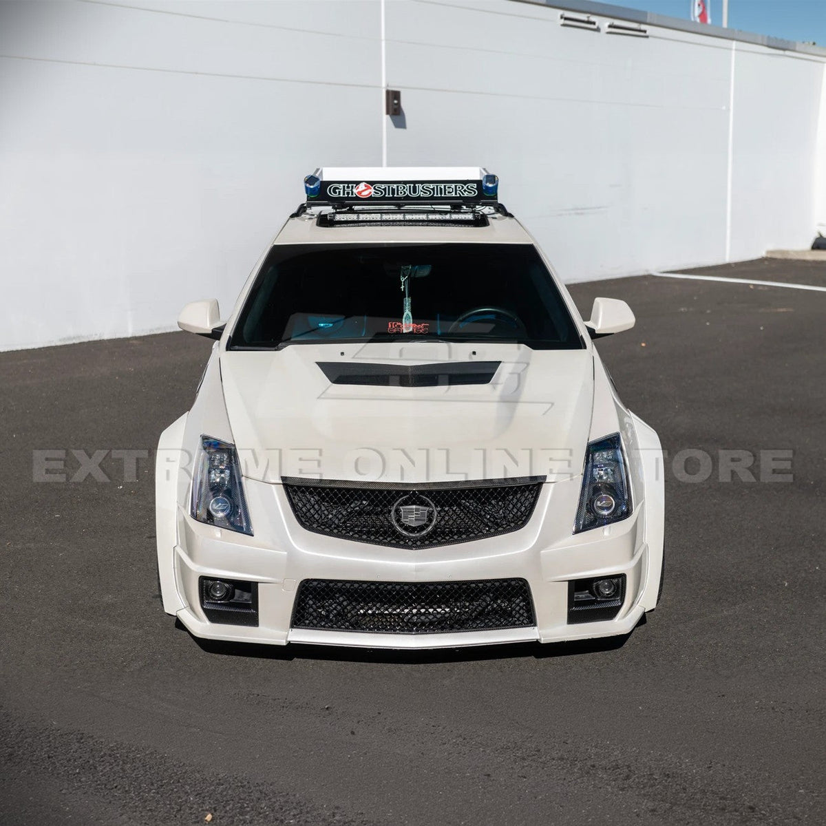 2009-15 CTS-V Dry Carbon Fiber Headlights Internal Lens Cover image 6