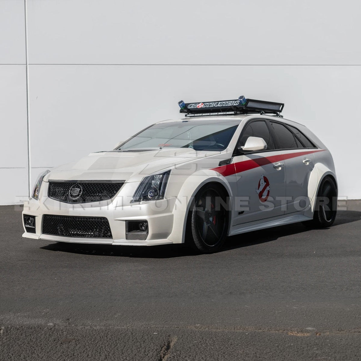 2009-15 CTS-V Dry Carbon Fiber Headlights Internal Lens Cover image 3