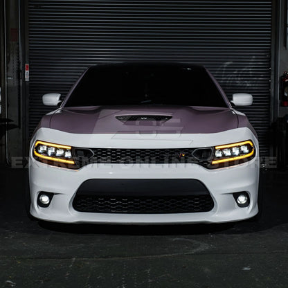2015-23 Charger EOS Performance LED DRL Sequential Signal Projector Headlights image 5