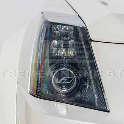 2009-15 CTS-V Dry Carbon Fiber Headlights Internal Lens Cover image 12