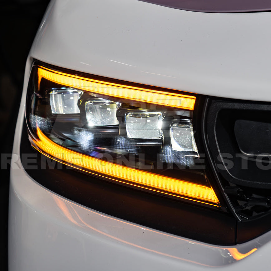 2015-23 Charger EOS Performance LED DRL Sequential Signal Projector Headlights image 22