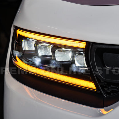 2015-23 Charger EOS Performance LED DRL Sequential Signal Projector Headlights image 22
