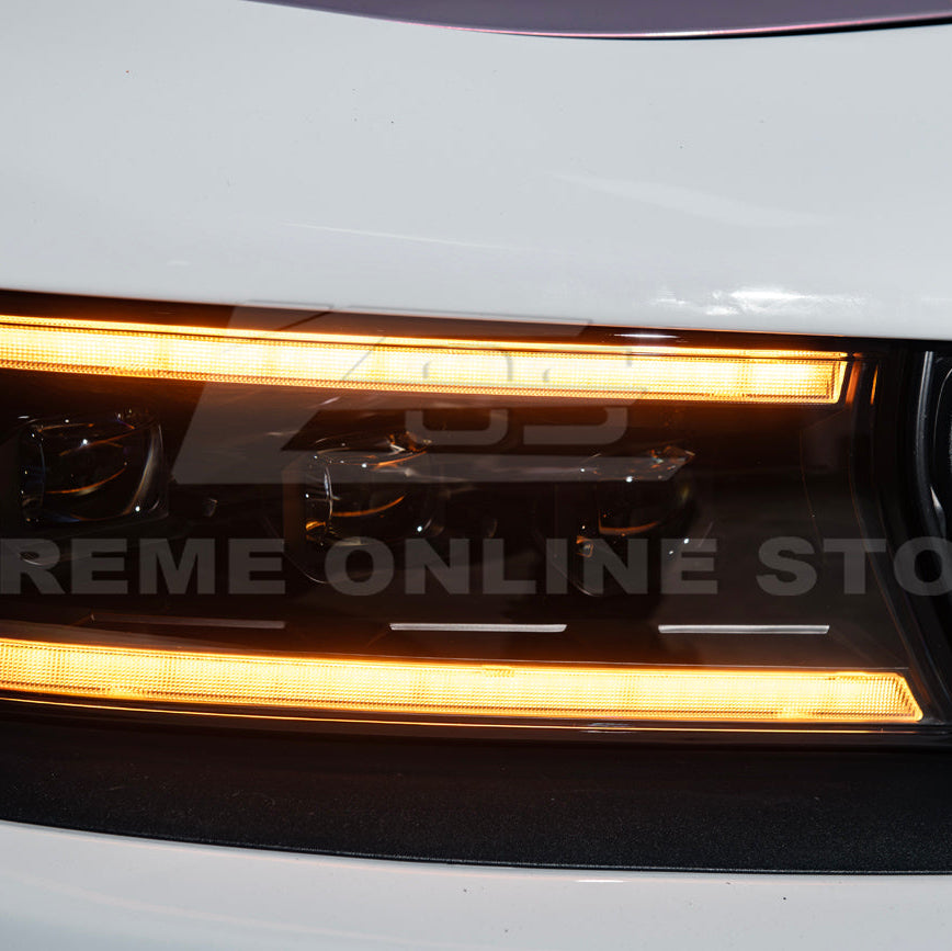 2015-23 Charger EOS Performance LED DRL Sequential Signal Projector Headlights image 24
