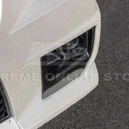 2009-15 Cadillac CTS-V Dry Carbon Fiber Front Fog Light Cover image 14