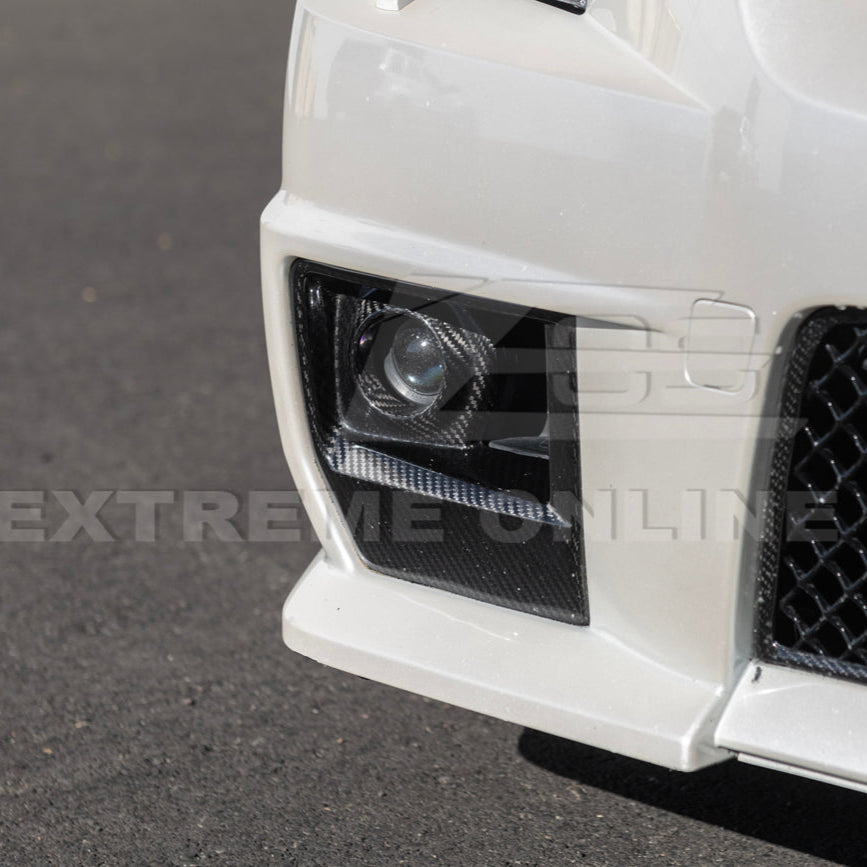 2009-15 Cadillac CTS-V Dry Carbon Fiber Front Fog Light Cover image 9