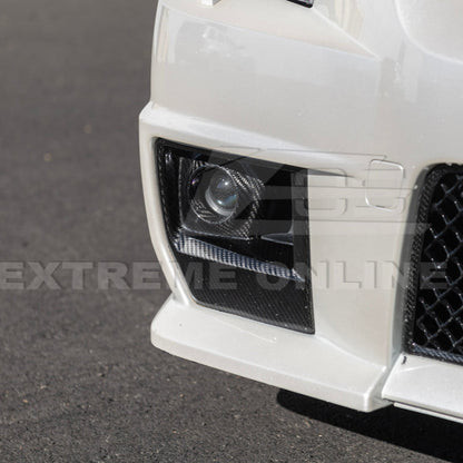 2009-15 Cadillac CTS-V Dry Carbon Fiber Front Fog Light Cover image 9