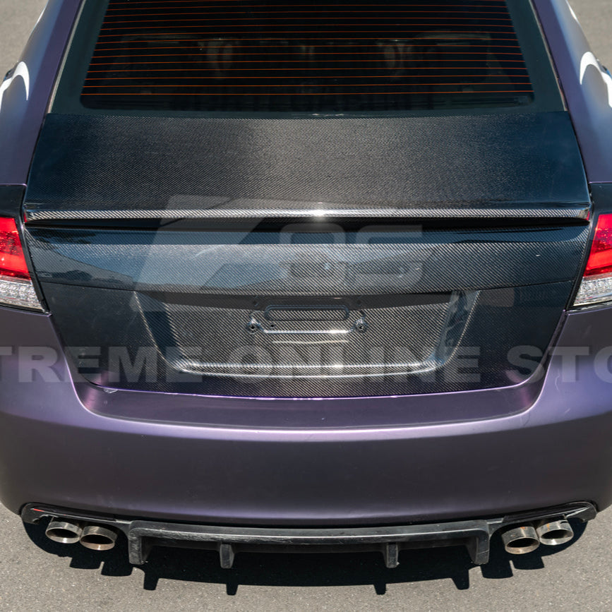2008-09 Pontiac G8 | Carbon Fiber Replacement Rear Trunk w/ Integrated Spoiler image 17