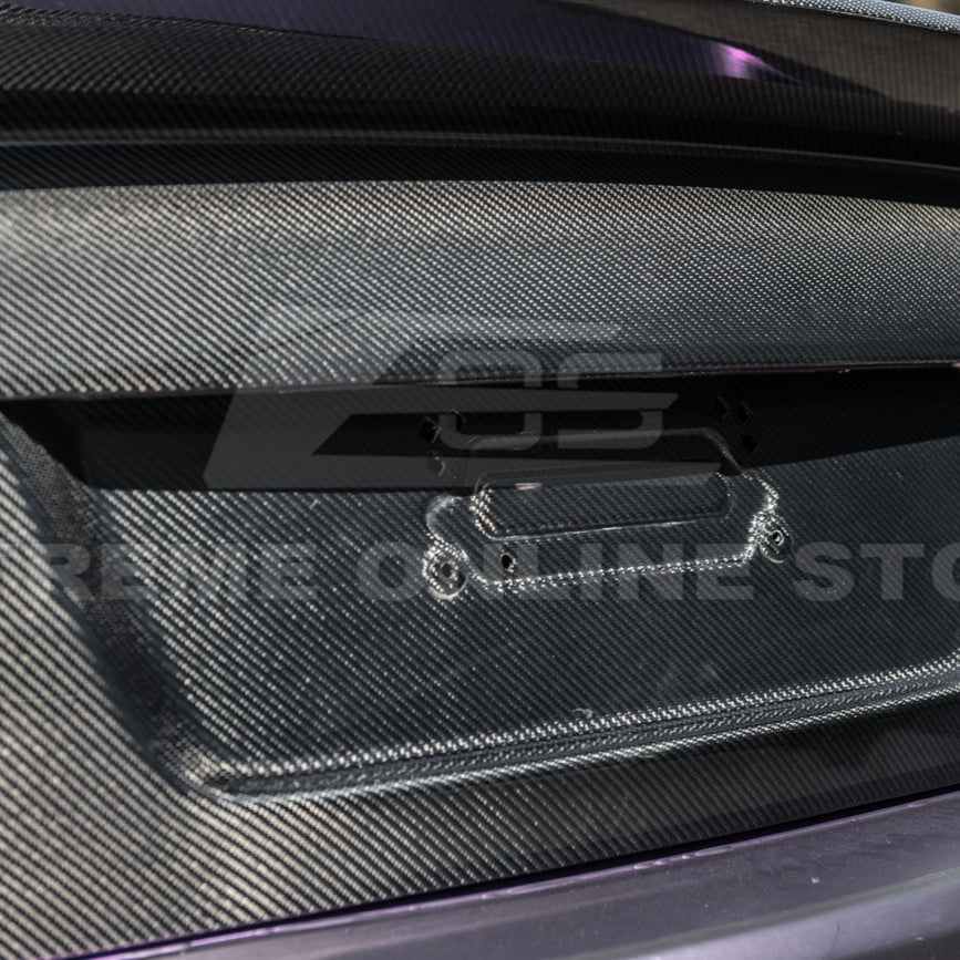 2008-09 Pontiac G8 | Carbon Fiber Replacement Rear Trunk w/ Integrated Spoiler image 22