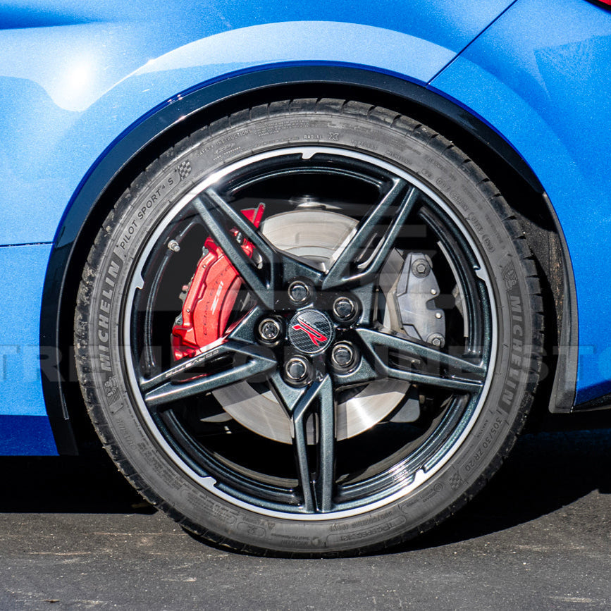 Chevrolet Corvette C8 Stingray DRY CARBON FIBER Side Wheel Fender image 89