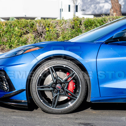 Chevrolet Corvette C8 Stingray DRY CARBON FIBER Side Wheel Fender image 53