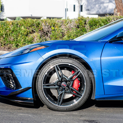 Chevrolet Corvette C8 Stingray DRY CARBON FIBER Side Wheel Fender image 74