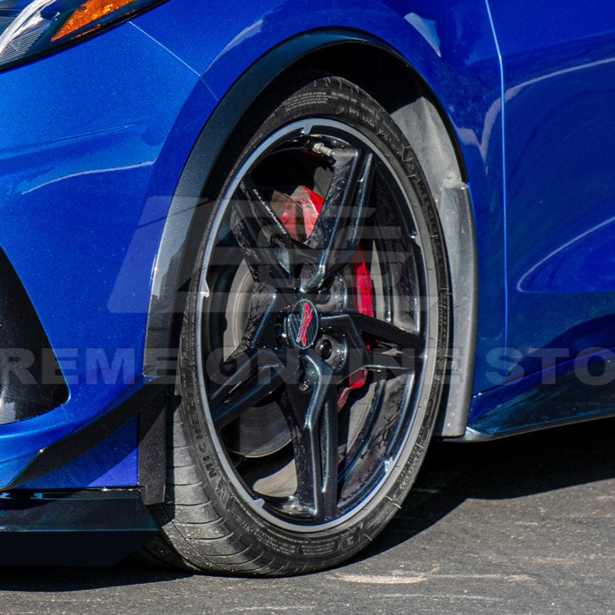 Chevrolet Corvette C8 Stingray DRY CARBON FIBER Side Wheel Fender image 55