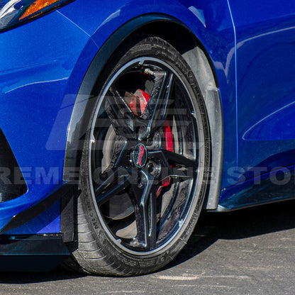 Chevrolet Corvette C8 Stingray DRY CARBON FIBER Side Wheel Fender image 76
