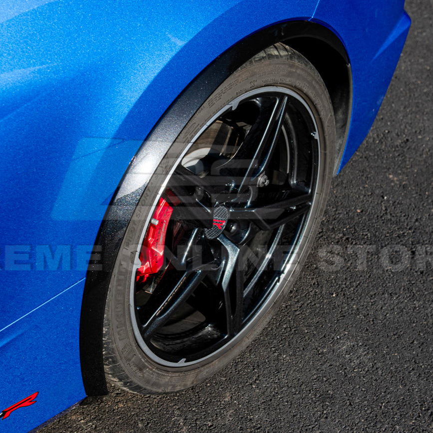 Chevrolet Corvette C8 Stingray DRY CARBON FIBER Side Wheel Fender image 57
