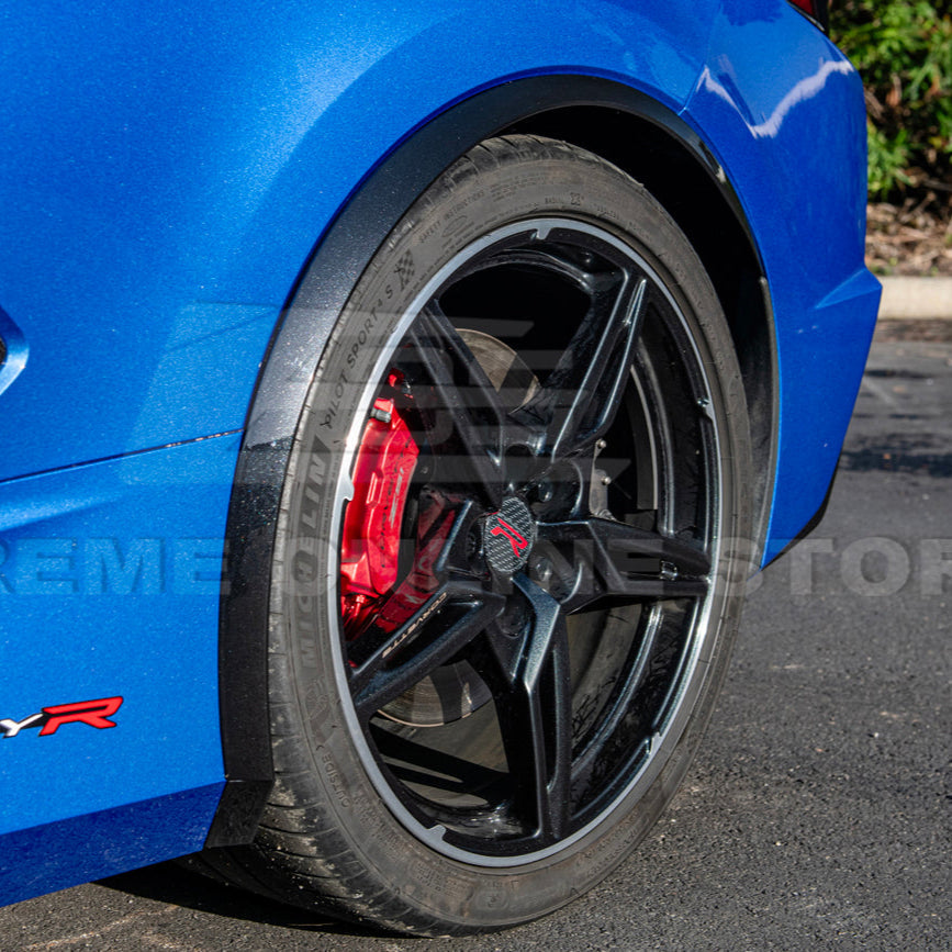 Chevrolet Corvette C8 Stingray DRY CARBON FIBER Side Wheel Fender image 91