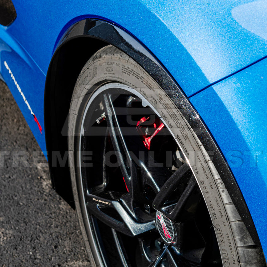 Chevrolet Corvette C8 Stingray DRY CARBON FIBER Side Wheel Fender image 59