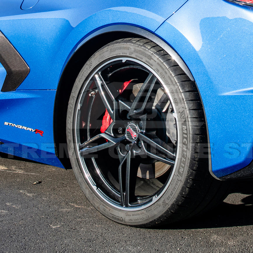 Chevrolet Corvette C8 Stingray DRY CARBON FIBER Side Wheel Fender image 87