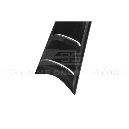 Corvette C8 | ZR1 Style CARBON FLASH Rear Window Vent Louver Cover image 32