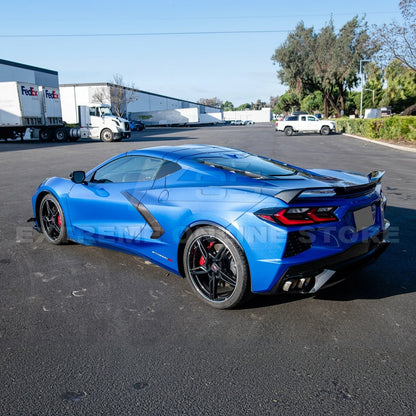 Chevrolet Corvette C8 Stingray DRY CARBON FIBER Side Wheel Fender image 52