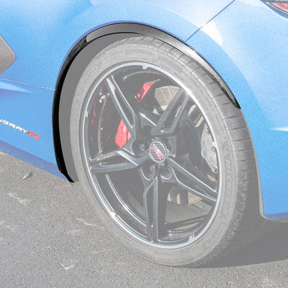 Chevrolet Corvette C8 Stingray DRY CARBON FIBER Side Wheel Fender image 86