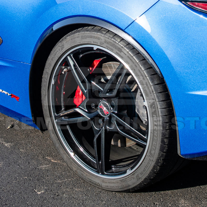 Chevrolet Corvette C8 Stingray DRY CARBON FIBER Side Wheel Fender image 88