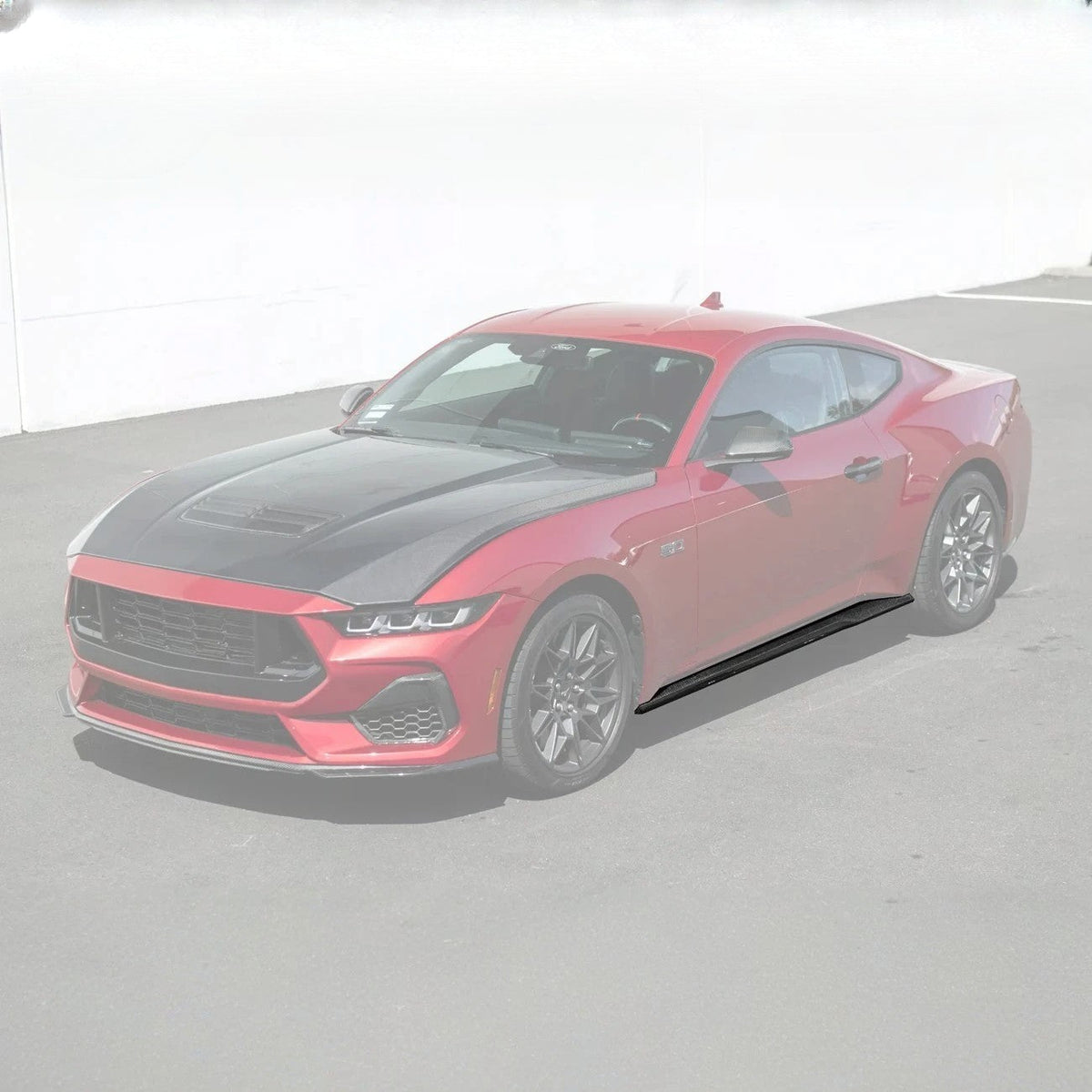 2024-Up Ford Mustang S650 Add-On Side Skirts Extension image 2