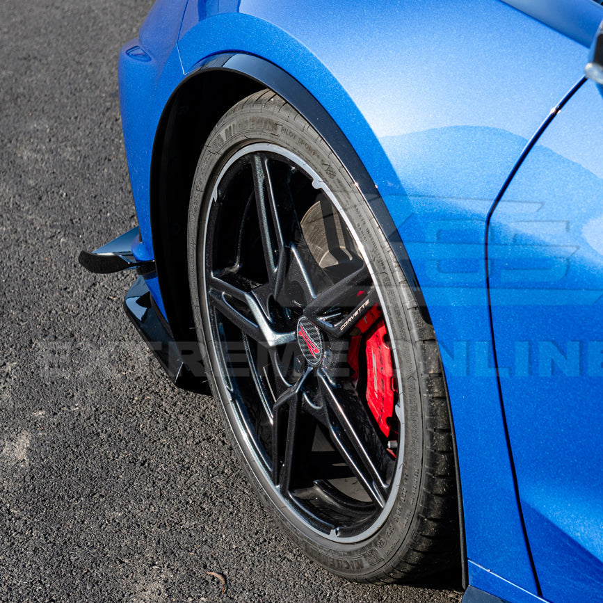 Chevrolet Corvette C8 Stingray DRY CARBON FIBER Side Wheel Fender image 77