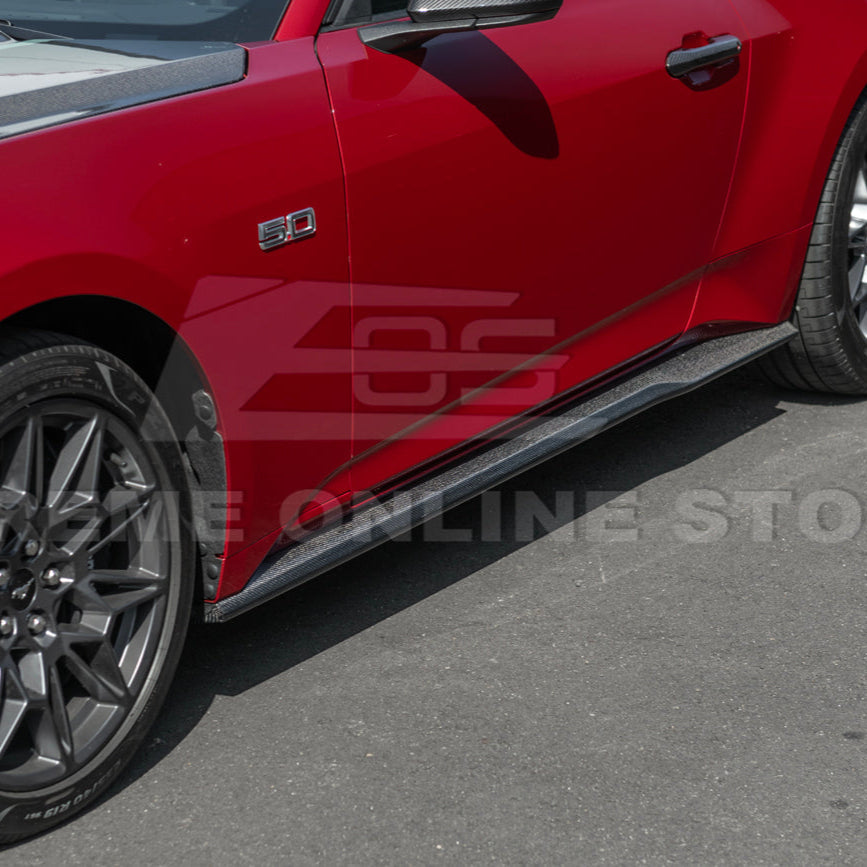 2024-Up Ford Mustang S650 Add-On Side Skirts Extension image 13