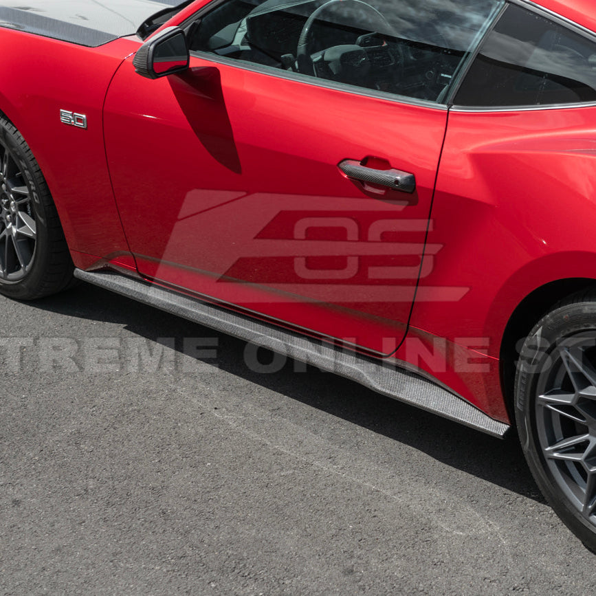 2024-Up Ford Mustang S650 Add-On Side Skirts Extension image 10