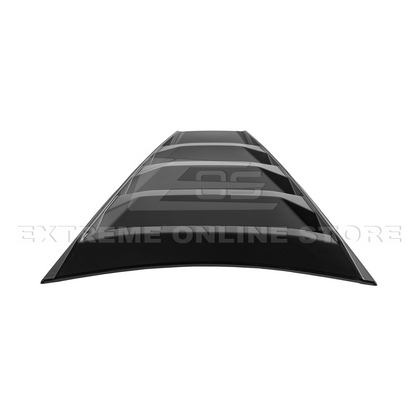 Corvette C8 | ZR1 Style CARBON FLASH Rear Window Vent Louver Cover image 22