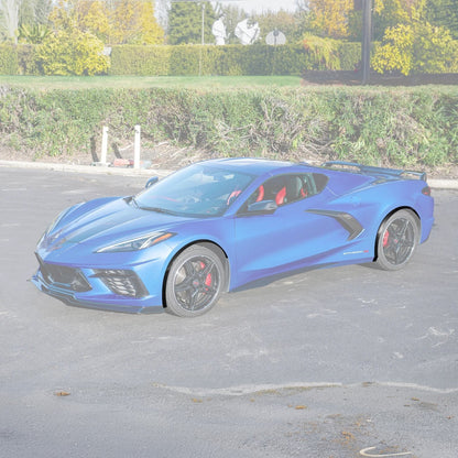 Chevrolet Corvette C8 Stingray DRY CARBON FIBER Side Wheel Fender image 49
