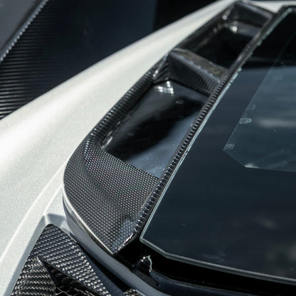 2020-Up Corvette C8 Convertible Rear Hatch Upper HTC Tonneau Window Inserts image 42