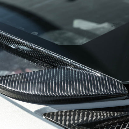 2020-Up Corvette C8 Convertible Rear Hatch Upper HTC Tonneau Window Inserts image 44