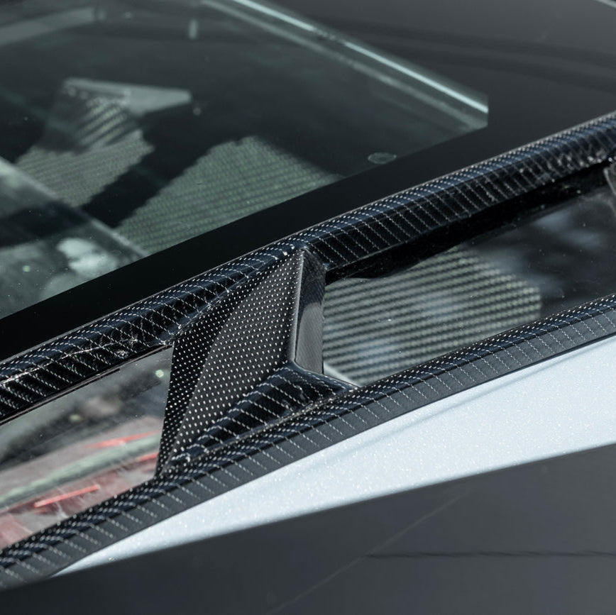 2020-Up Corvette C8 Convertible Rear Hatch Upper HTC Tonneau Window Inserts image 47